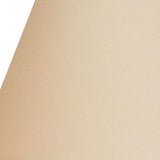 12" Parchment Biege Premium Empire Slanted Linen Lampshade - Homeroots