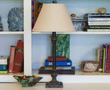 12" Dark Wheat Premium Empire Slanted Linen Lampshade - Homeroots
