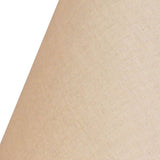 12" Dark Wheat Premium Empire Slanted Linen Lampshade - Homeroots - Flyclothing LLC