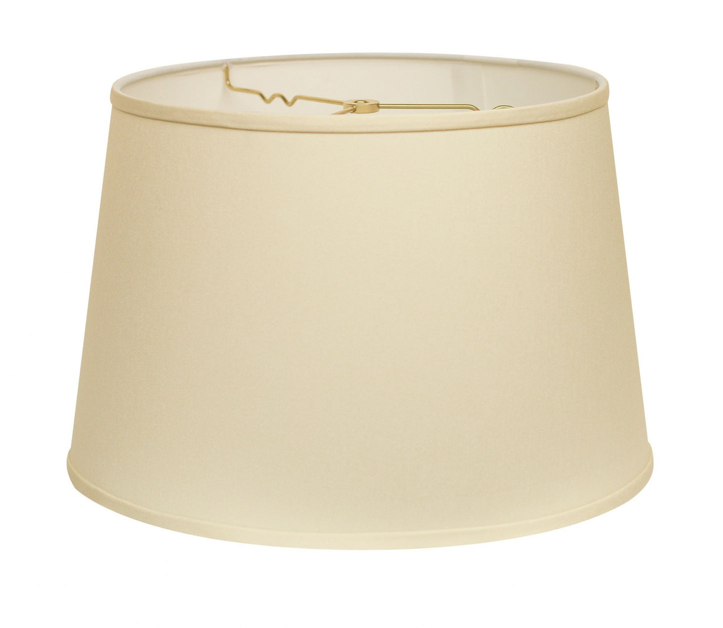 14" Ivory Rounded Empire Slanted No Slub Lampshade - Homeroots - Flyclothing LLC