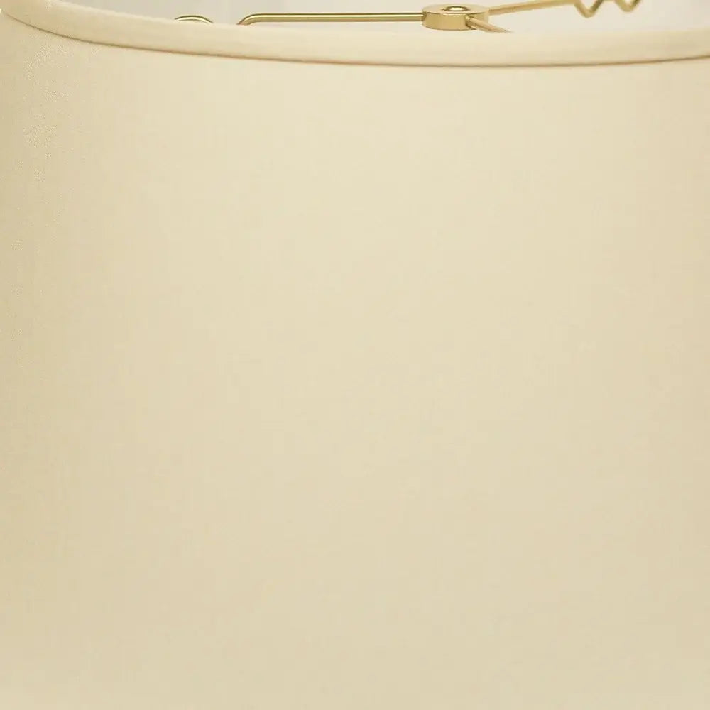 14" Ivory Rounded Empire Slanted No Slub Lampshade - Homeroots - Flyclothing LLC