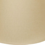 14" Parchment Biege Rounded Empire Slanted Linen Lampshade - Homeroots - Flyclothing LLC