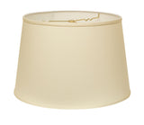 18" Ivory Rounded Empire Slanted No Slub Lampshade - Homeroots