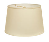 18" Ivory Rounded Empire Slanted No Slub Lampshade - Homeroots