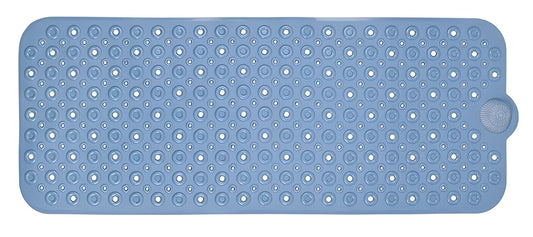 40" Blue Bubbles Non Slip Bathtub Mat - Homeroots