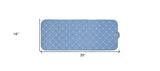40" Blue Bubbles Non Slip Bathtub Mat - Homeroots - Flyclothing LLC
