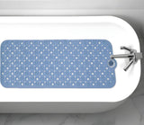 40" Blue Bubbles Non Slip Bathtub Mat - Homeroots