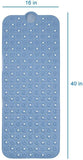 40" Blue Bubbles Non Slip Bathtub Mat - Homeroots - Flyclothing LLC
