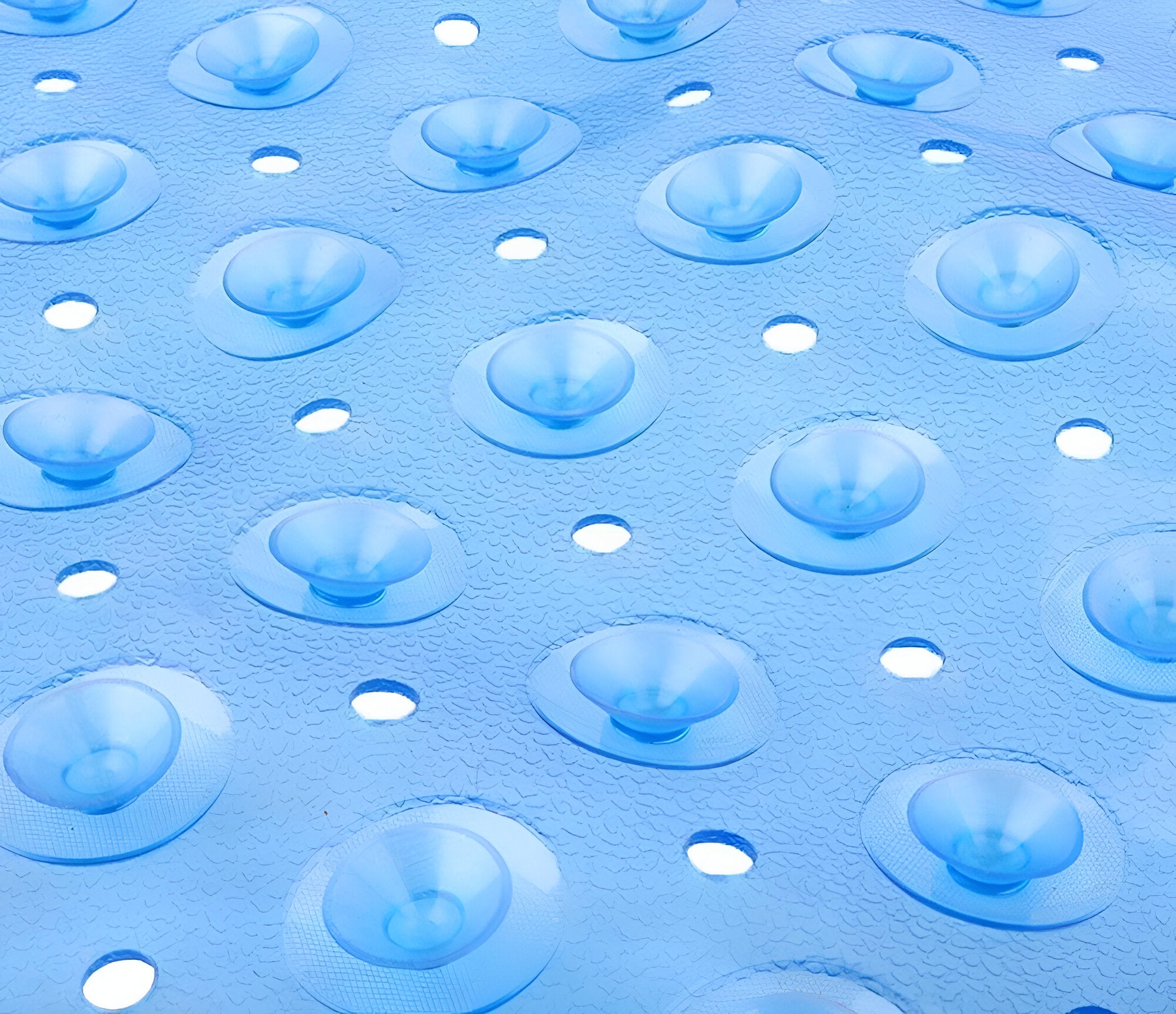 40" Translucent Blue Bubbles Non Slip Bathtub Mat - Homeroots - Flyclothing LLC