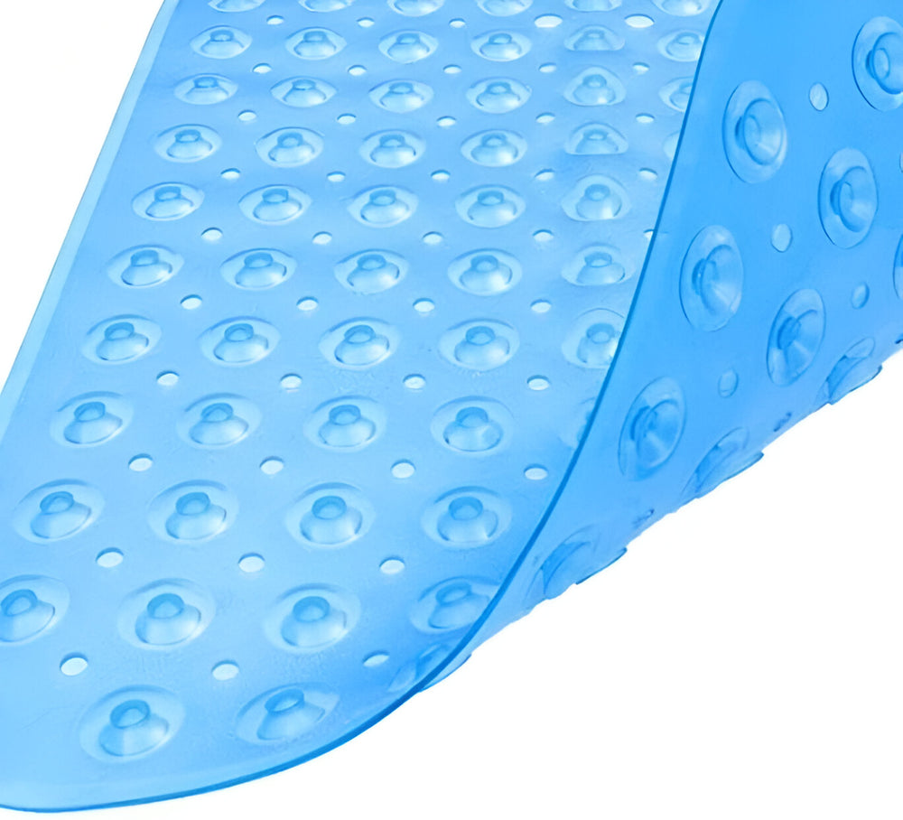 40" Translucent Blue Bubbles Non Slip Bathtub Mat - Homeroots - Flyclothing LLC