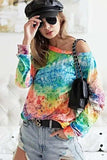 BiBi Tie Dye Soft Knit Jersey T-Shirt - Trendsi - Flyclothing LLC