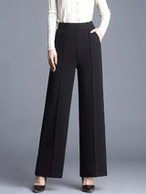 High Waist Wide Leg Pants - Trendsi - Flyclothing LLC
