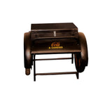 27" Black Steel End Table - Homeroots - Flyclothing LLC