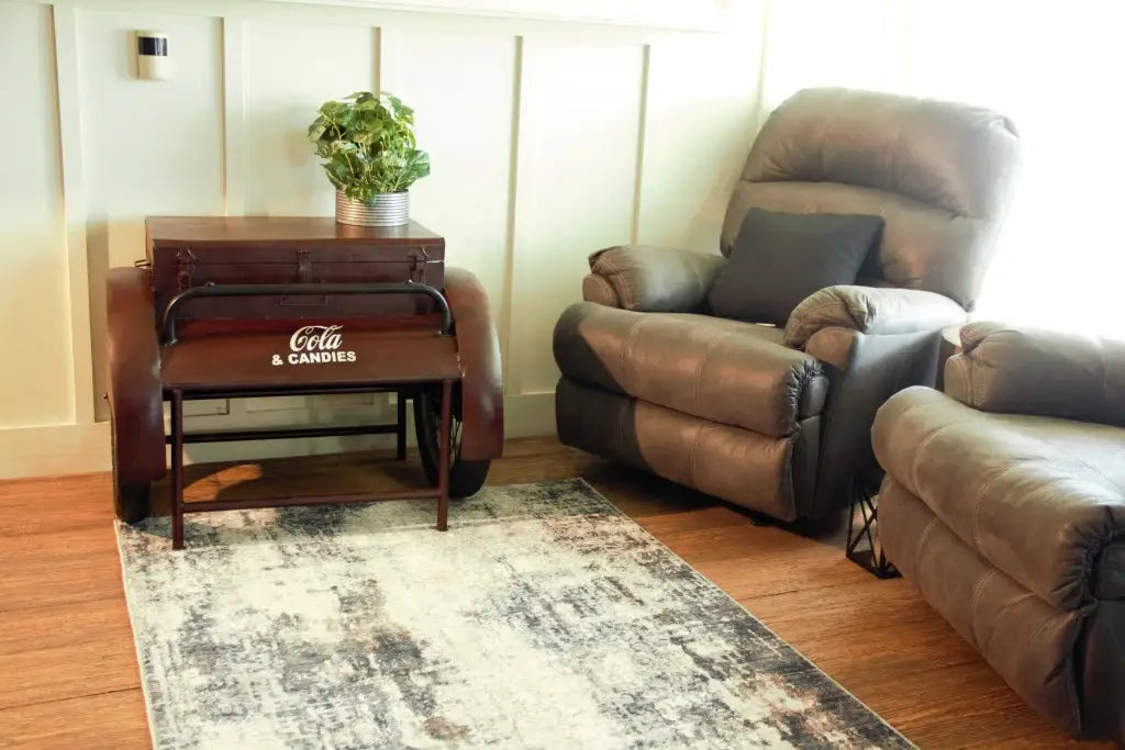 27" Maroon Steel End Table - Homeroots - Flyclothing LLC