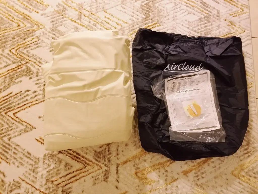 Dreamy Golden Inflatable Queen Size Bed Mattress - Homeroots - Flyclothing LLC