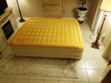 Dreamy Golden Inflatable Queen Size Bed Mattress - Homeroots - Flyclothing LLC