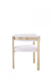 Beige Gold Dining Chair - Homeroots - Flyclothing LLC