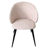 Gray Cream Contemporary Dining Chair - Homeroots