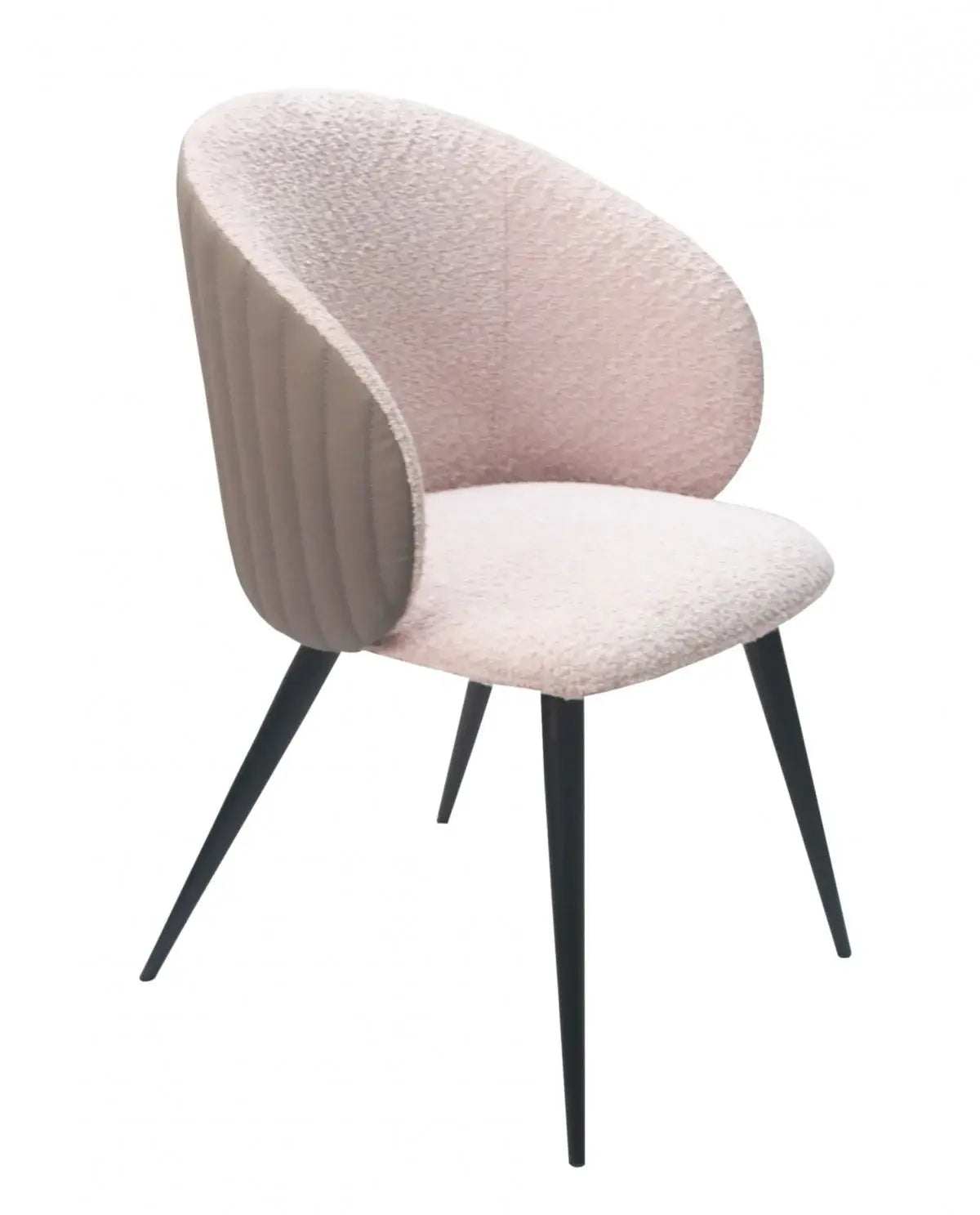 Gray Cream Contemporary Dining Chair - Homeroots - Flyclothing LLC