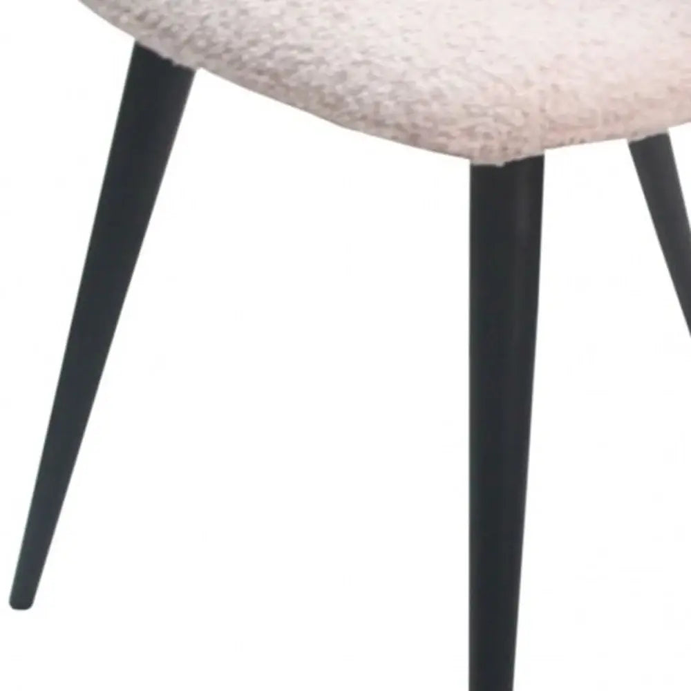 Gray Cream Contemporary Dining Chair - Homeroots - Flyclothing LLC