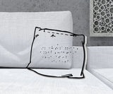 17" X 17" Taupe And White Zippered Polka Dots Throw Indoor Outdoor Pillow Cover - Homeroots