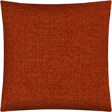 17" Brick Red Indoor Outdoor Throw Pillow Cover