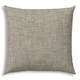 20" Taupe Indoor Outdoor Throw Pillow Cover - Homeroots