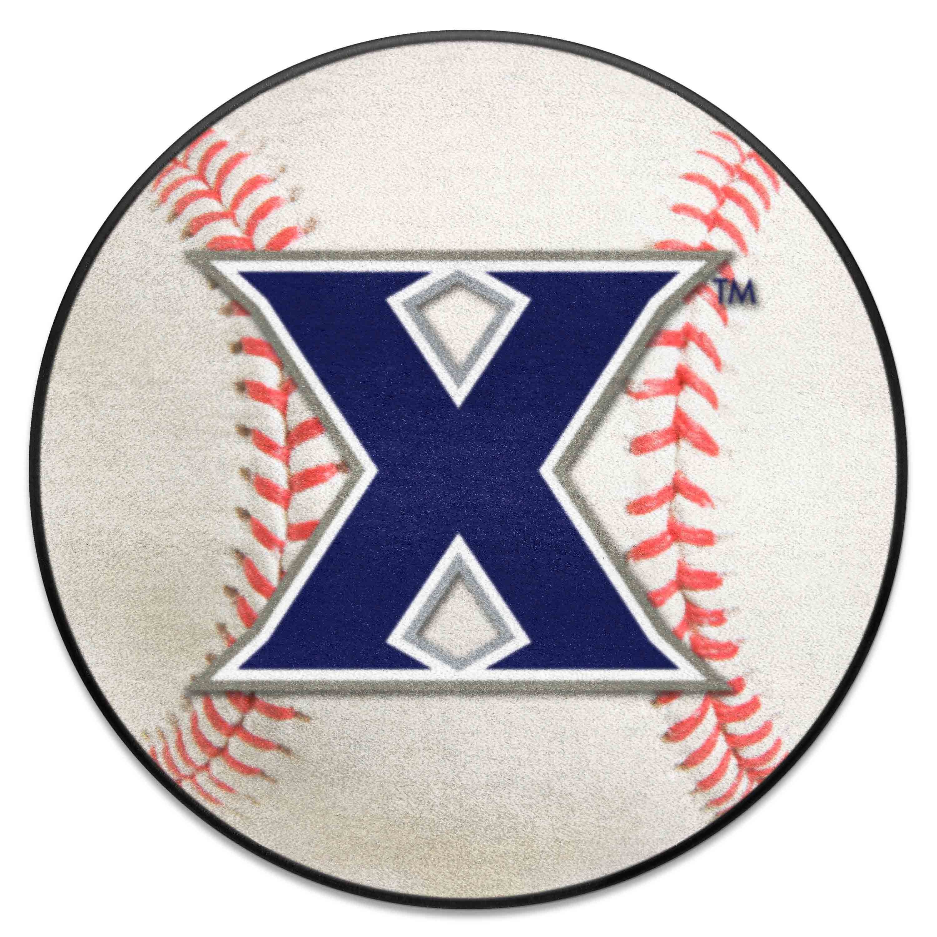 Xavier Musketeers Baseball Rug - 27in. Diameter