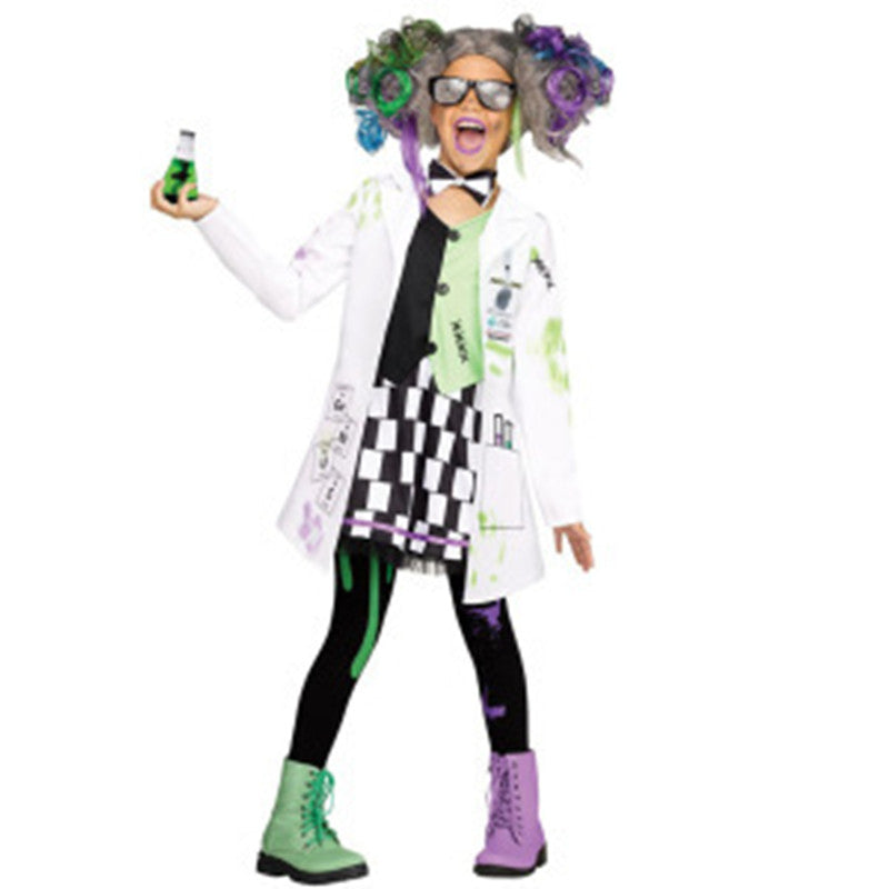Halloween Scientist Party Costume Stage Costume - My Store - Flyclothing LLC