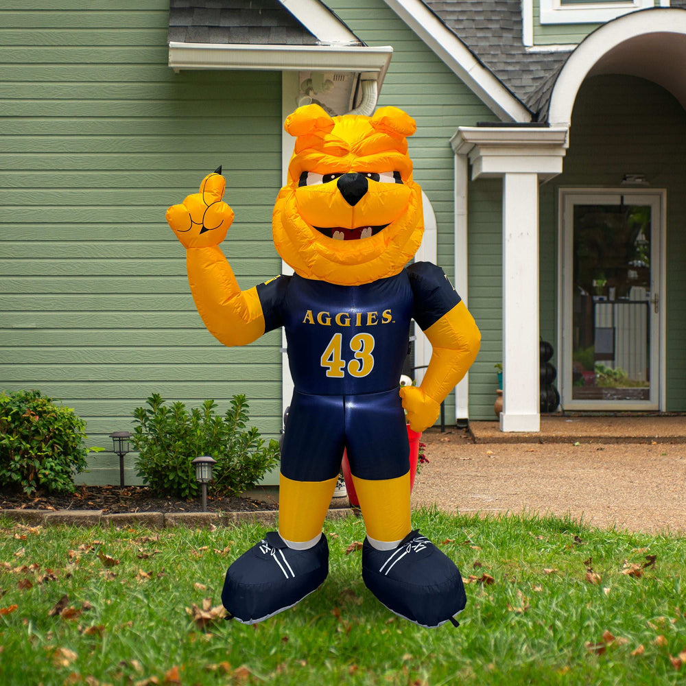 North Carolina A&T Yard Inflatable Mascot - Logo Brands - Flyclothing LLC