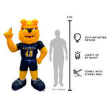 North Carolina A&T Yard Inflatable Mascot - Logo Brands - Flyclothing LLC