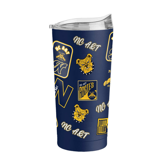 North Carolina A&T 20oz Dreamweave Powder Coat Tumbler - Logo Brands - Flyclothing LLC