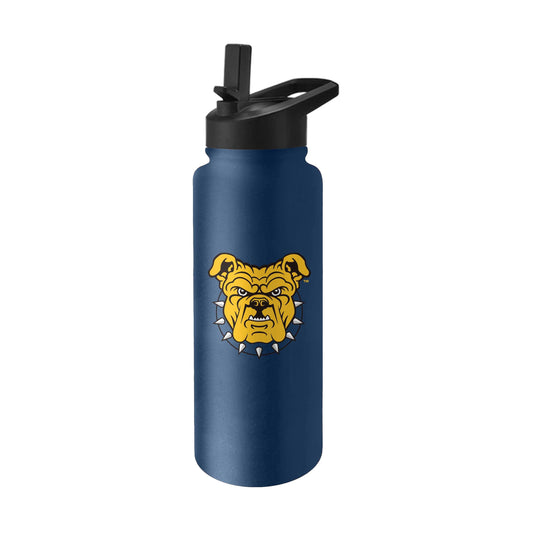 North Carolina A&T Quencher Logo Flip Top Water Bottle - Logo Brands - Flyclothing LLC
