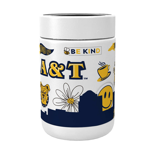 North Carolina A&T Powder Native Coat Coolie - Logo Brands - Flyclothing LLC