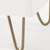 30" White Manufactured Wood Five Drawer Chest - Homeroots