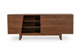 Vintage Style Walnut Veneer Six Drawer Dresser - Homeroots - Flyclothing LLC