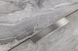 63" Grey Faux Marble and Black Wood Six Drawer Double Dresser - Homeroots - Flyclothing LLC