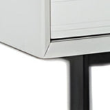 51" White Manufactured Wood Six Drawer Double Dresser - Homeroots