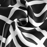 84" Jet Black Trellis Black Out Window Curtain Panel - Homeroots - Flyclothing LLC