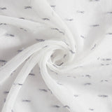 Set of Two 84" Silver Sprinkled Embellishment Window Curtain Panels - Homeroots - Flyclothing LLC