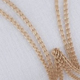 Set of Two 96" Gold and White SemiSheer Curtains - Homeroots - Flyclothing LLC