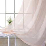 Set of Two 84" Blush Solid Modern Window Panels - Homeroots - Flyclothing LLC