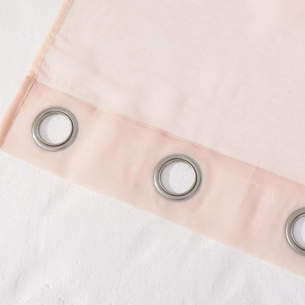 Set of Two 84" Blush Solid Modern Window Panels - Homeroots - Flyclothing LLC