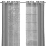 Set of Two 84" Silver Solid Modern Window Panels - Homeroots - Flyclothing LLC