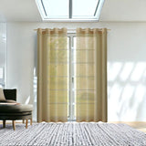 Set of Two 84" Tan Solid Modern Window Panels - Homeroots - Flyclothing LLC