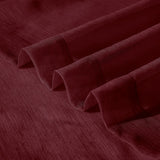 Set of Two 84" Burgundy Solid Modern Window Panels - Homeroots - Flyclothing LLC
