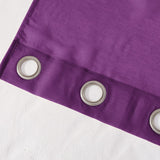 Set of Two 84" Purple Solid Modern Window Panels - Homeroots - Flyclothing LLC