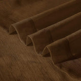 Set of Two 84" Chocolate Solid Modern Window Panels - Homeroots - Flyclothing LLC