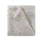 Set of Two 84" Beige Boho Embroidered Window Panels - Homeroots - Flyclothing LLC