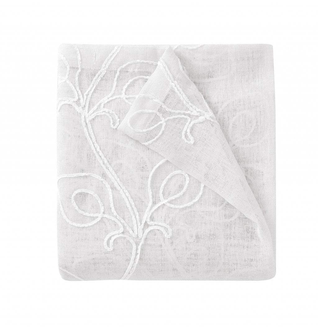 Set of Two 84" Blush Boho Embroidered Window Panels - Homeroots - Flyclothing LLC
